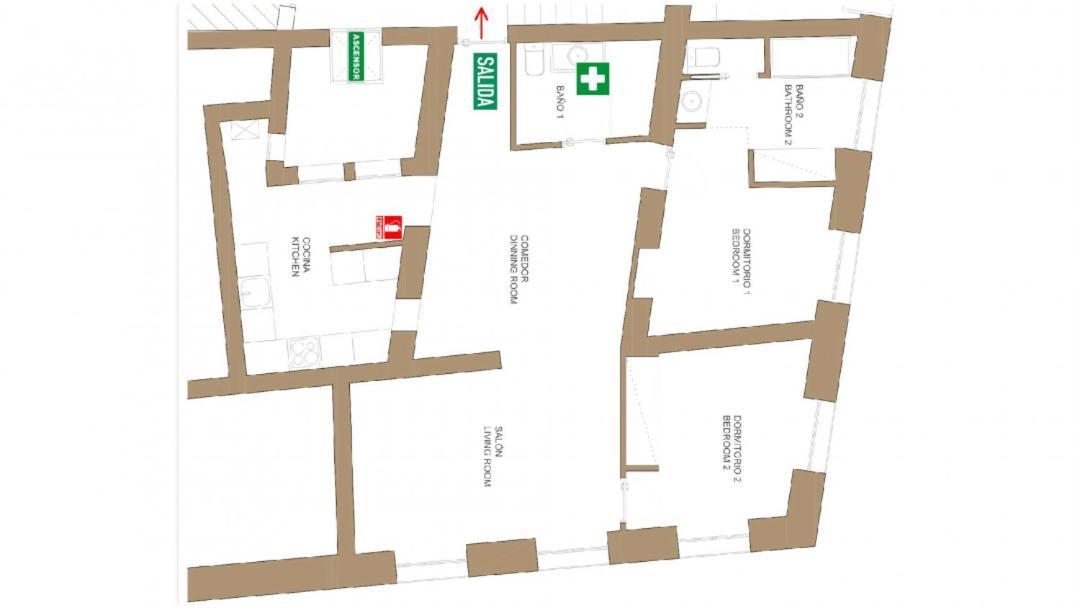 Espiritu Santo 39, 1º Izq Apartman Madrid Kültér fotó